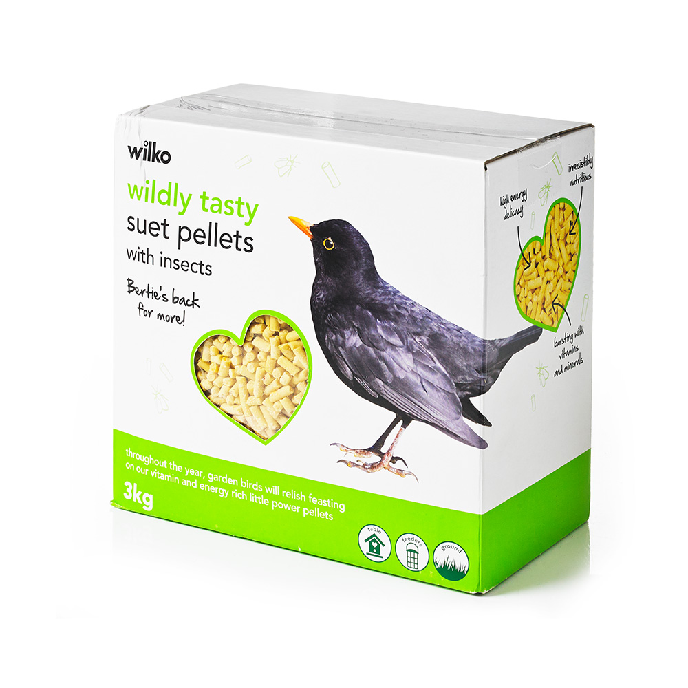 Wilko Wild Bird Suet Pellets with Insects 3kg Image 4