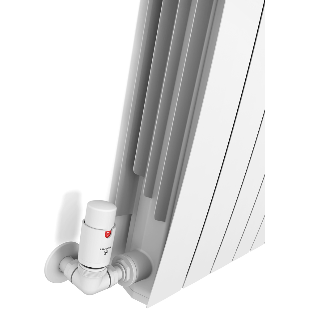Terberg Radiators Terma Bergamo 4995BTU Matt White 13 Section Radiator 590 x 1040mm ...
