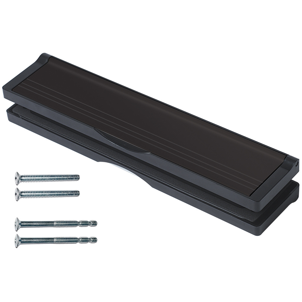 Select Black Door Letter Box 12 inch Image 1