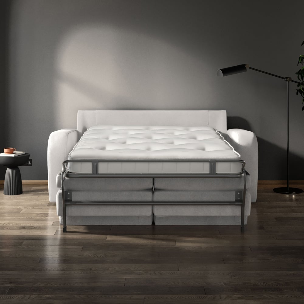 Jay-Be Deco 2 Seater Cosy Chenille Cobalt Sofa Bed with e-Sprung Mattress Image 5