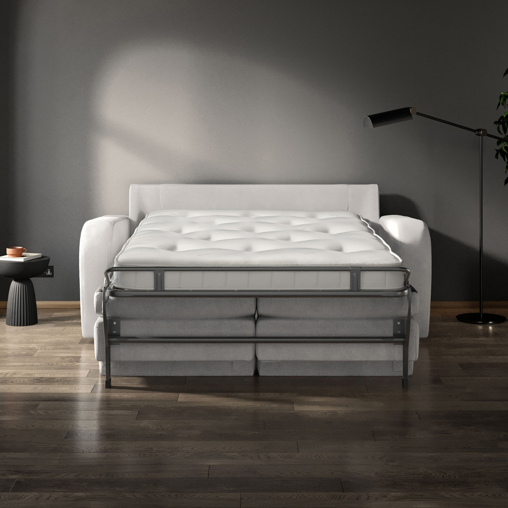 Jay-Be Deco 2 Seater Cosy Chenille Spice Sofa Bed with e-Sprung Mattress Image 5