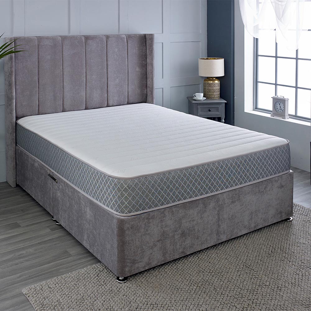 Starlight Beds Small Double Straight Line Hybrid Memory Foam and Spring Mattress Image 2