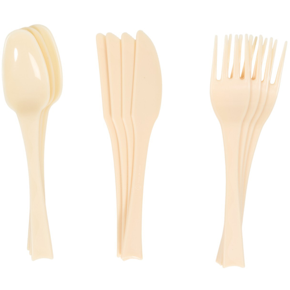 12 Piece Summer Living Knife Spoon and Fork Set Image 2