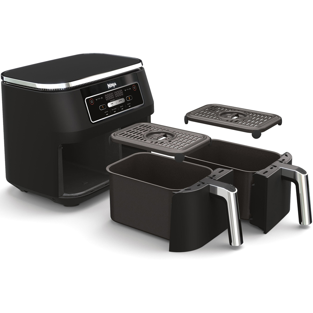Ninja Foodi AF200UK 4 in 1 Dual Zone 7.6L Air Fryer Image 2