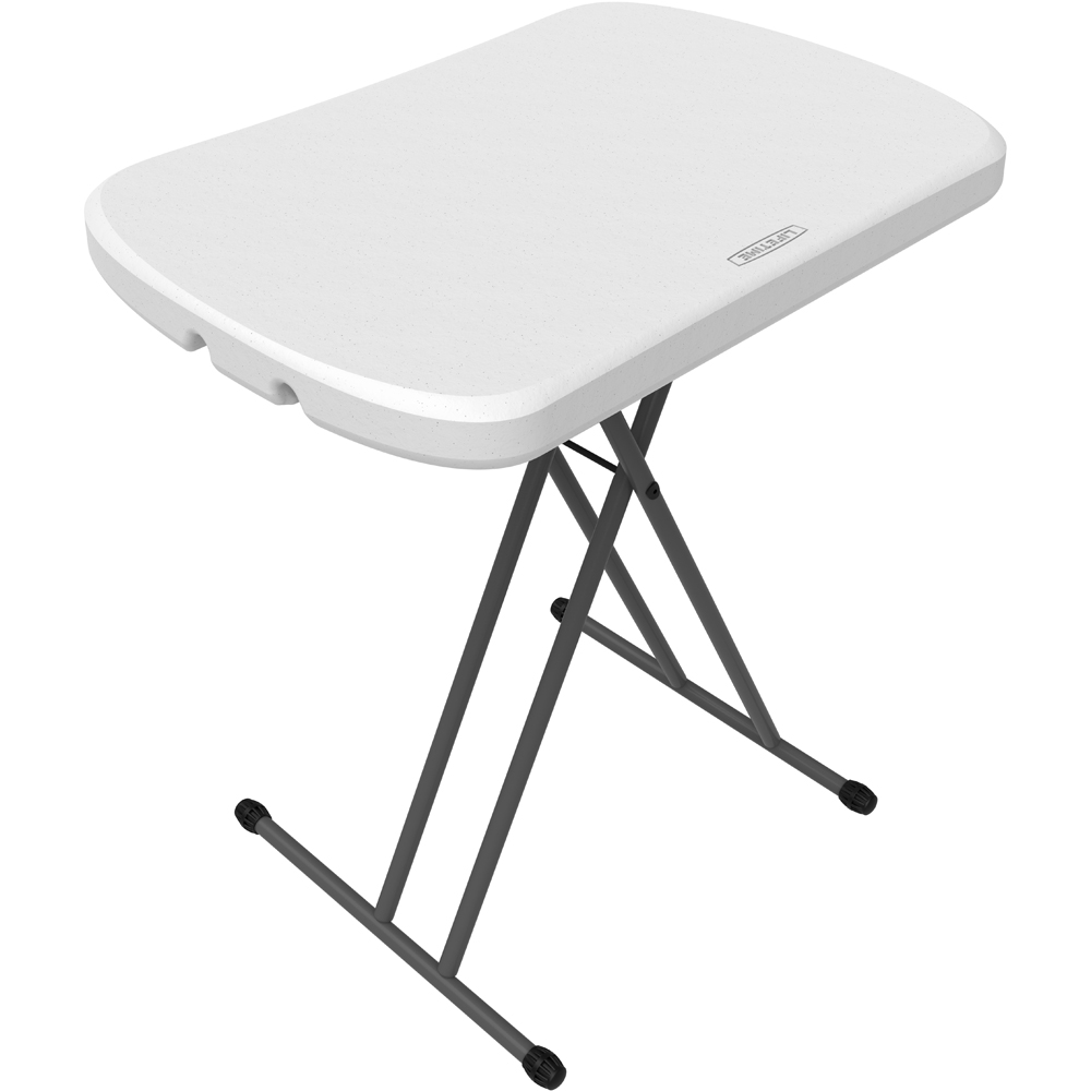 Lifetime Products Foldable Personal Table White Image 2