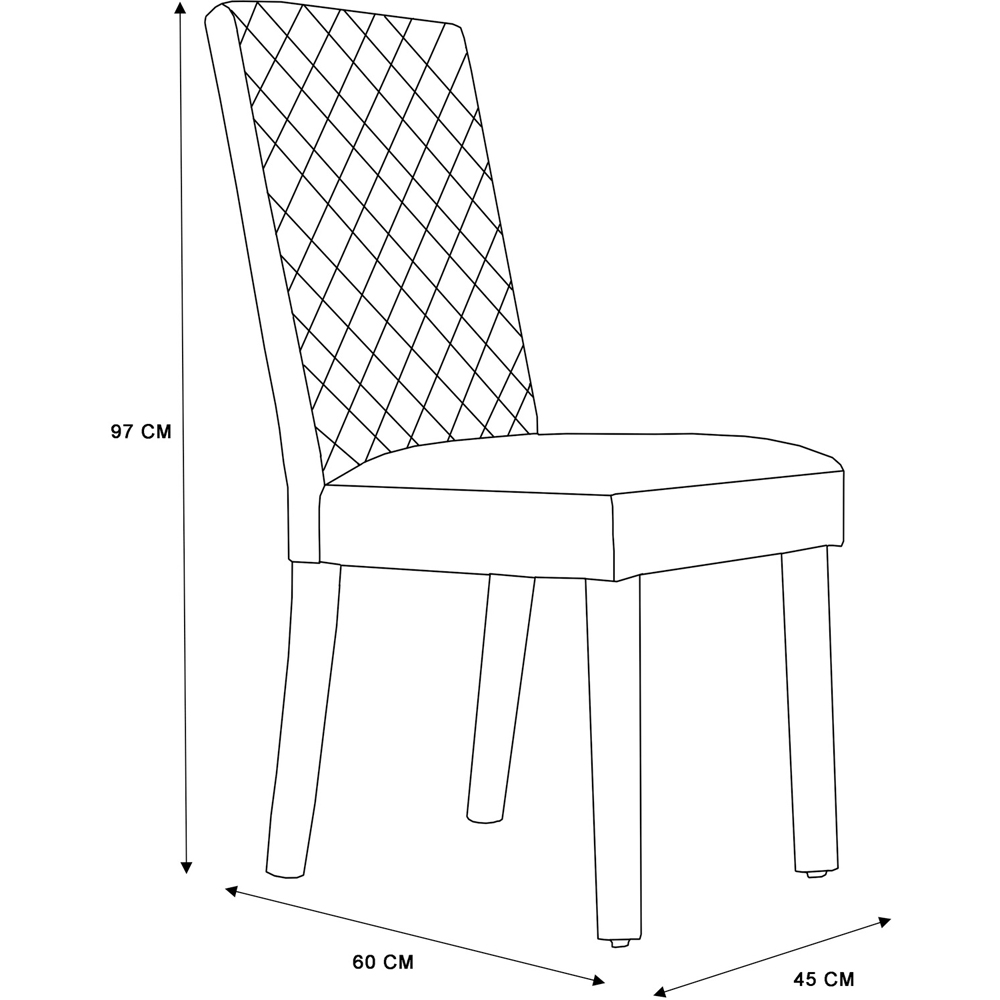 Hartley Black Dining Chair Image 5