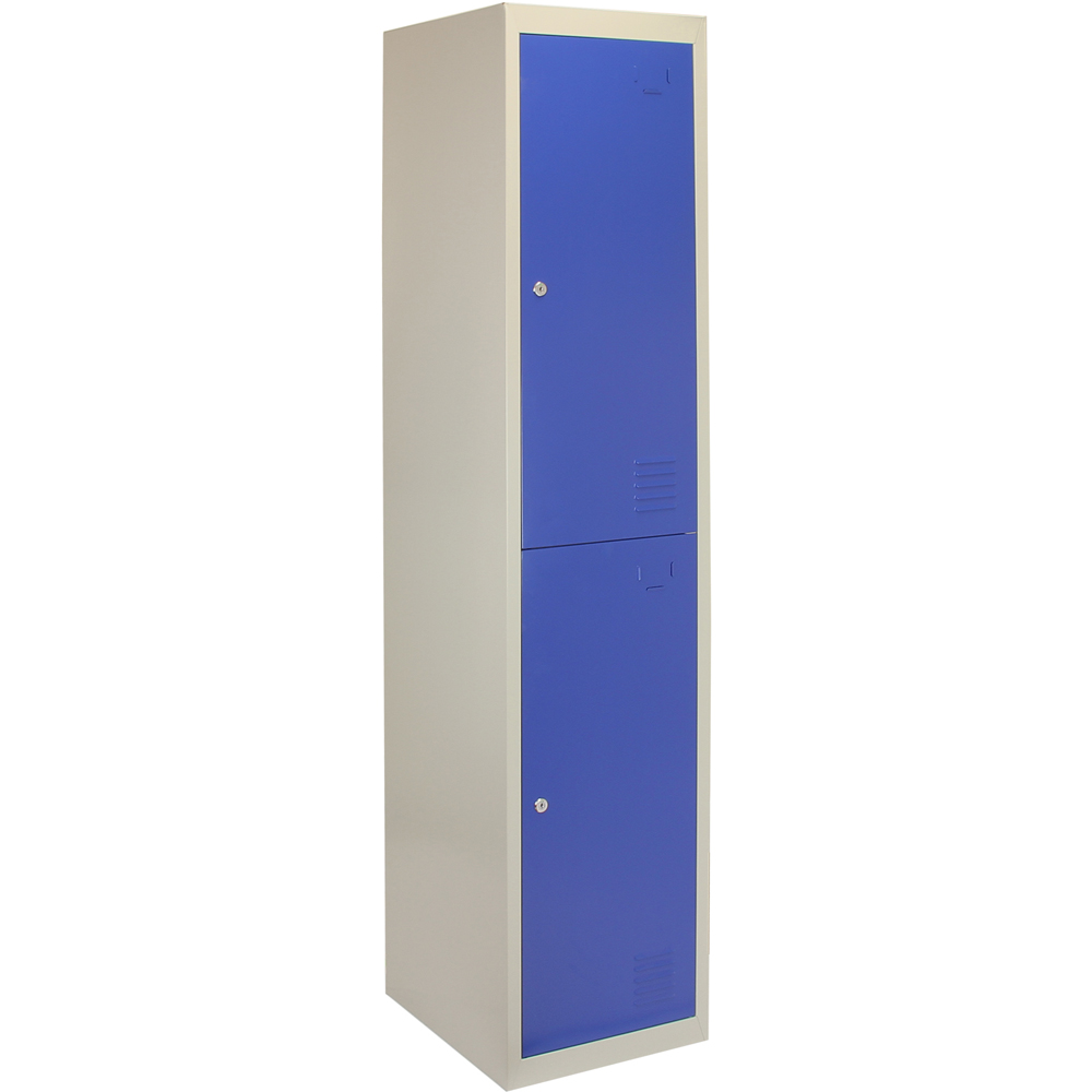 Monstershop 2 Door Blue Metal Storage Locker Image 2