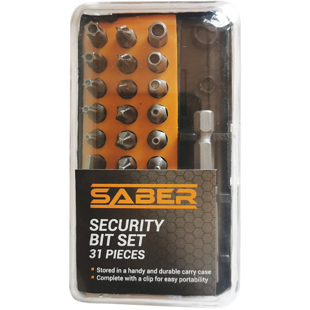 Saber 31 Piece Security Bit Set Image