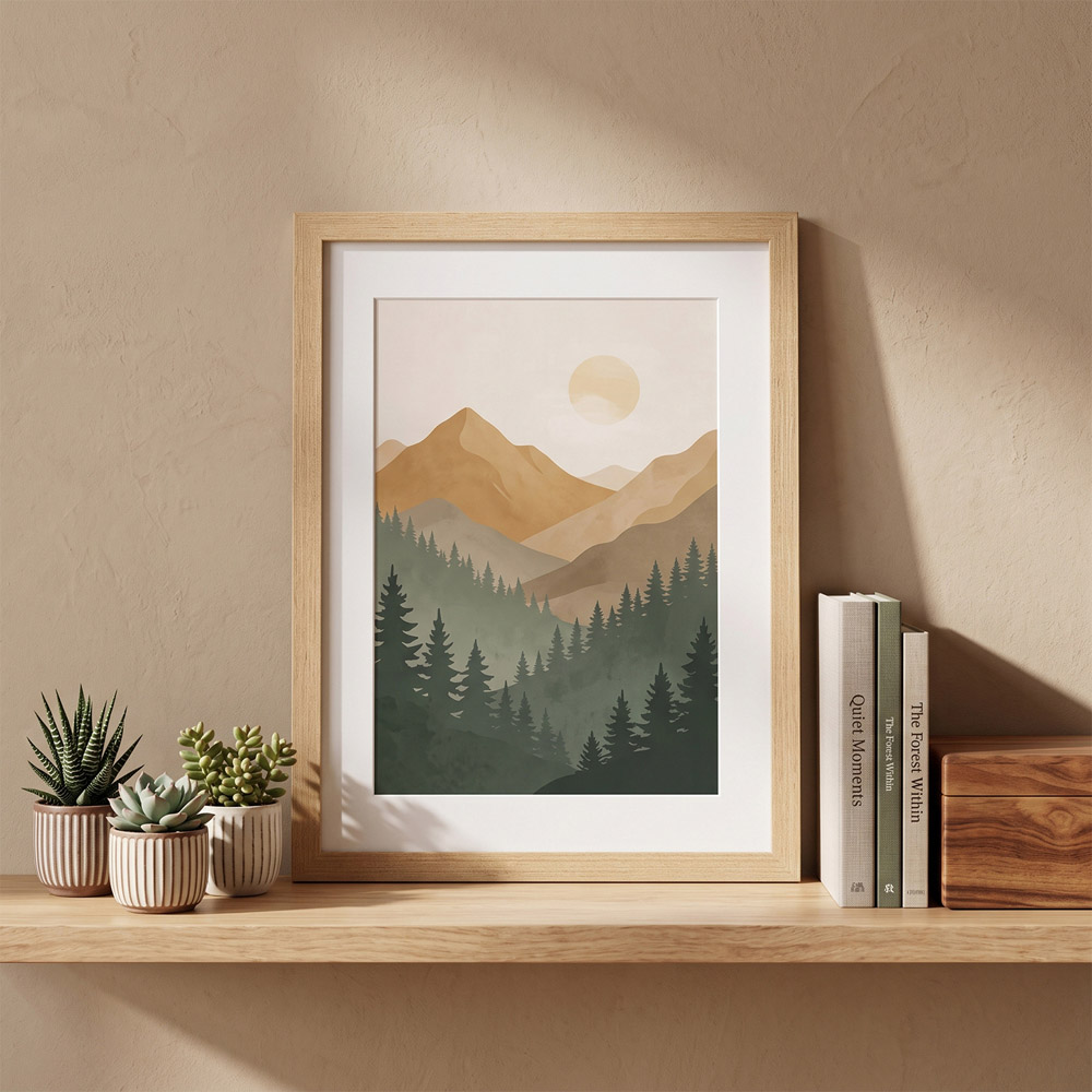 Living and Home Natural Wood Photo Frame 8.3 x 11.7 inch 5 Pack Image 7