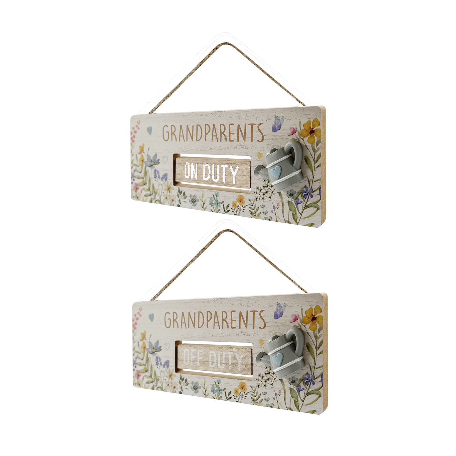 Grandparents Changeable Duty Plaque - Neutral Image 3