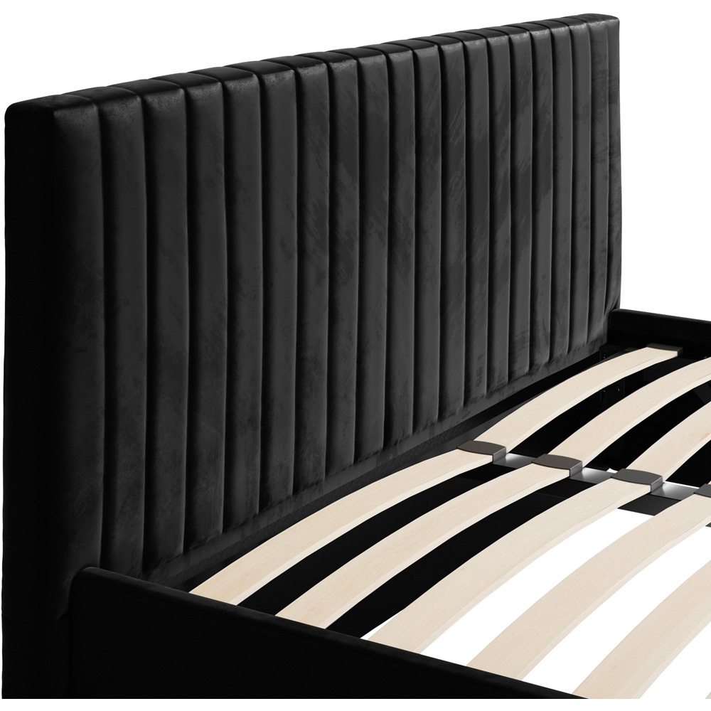 LPD Home Berlin Black King Size Ottoman Bed Image 6