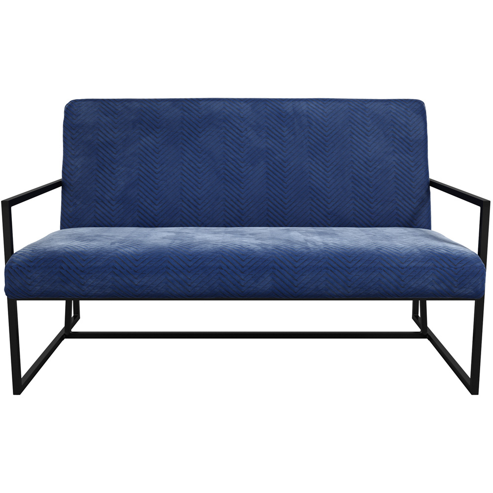 LPD Home Chance Oxford Blue 2 Seater Sofa Image 3