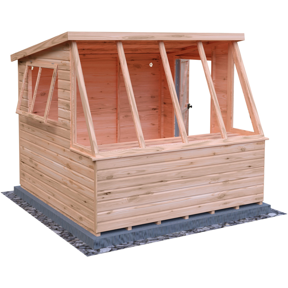Shire 8 x 8ft Style B Shiplap Potting Shed Image 2