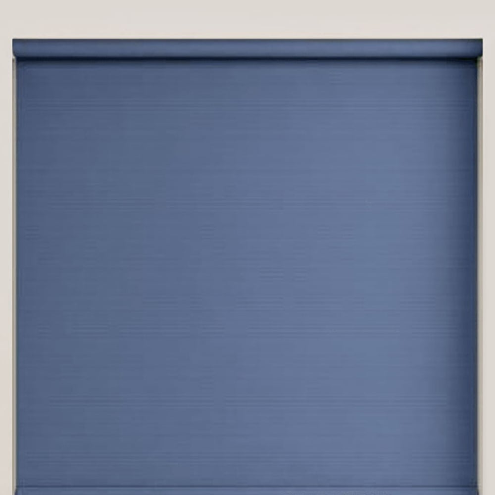 New Edge Blinds Blackout Roller Blinds Navy 110cm Image 2