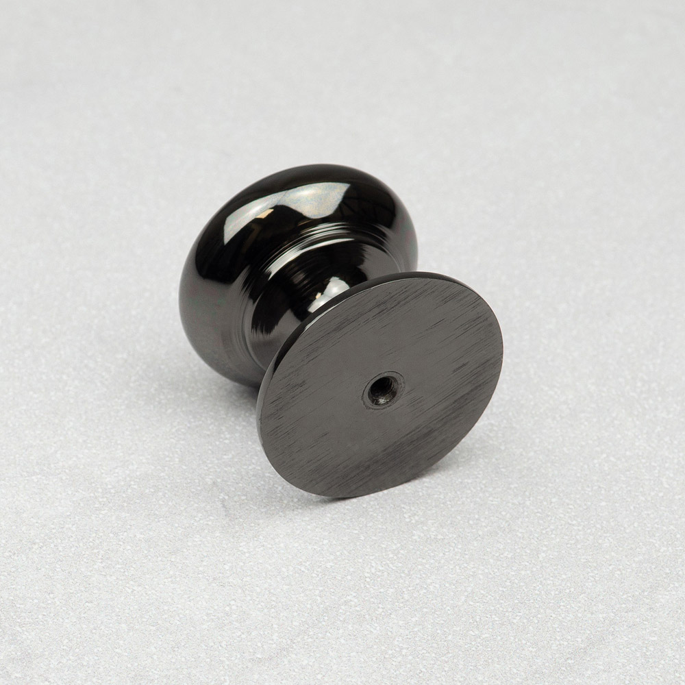 Handle & Home Black Nickel Knob 42mm Image 4