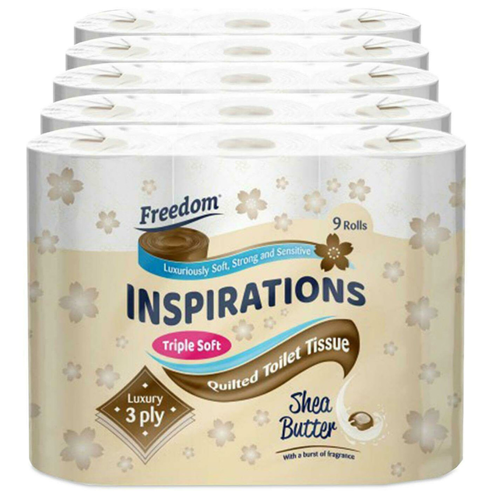 Freedom White Toilet Paper 3 Ply with Kitchen Towel 24 Rolls 2 Ply Image 3