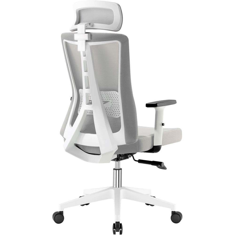 TTAP Oxford Plus Grey Mesh Swivel Office Chair Image 3