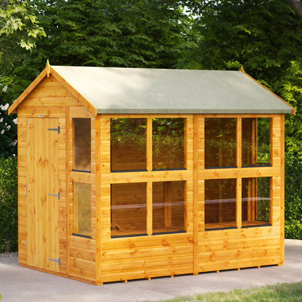 Power Sheds 8 x 6ft Apex Potting Shed Image 2