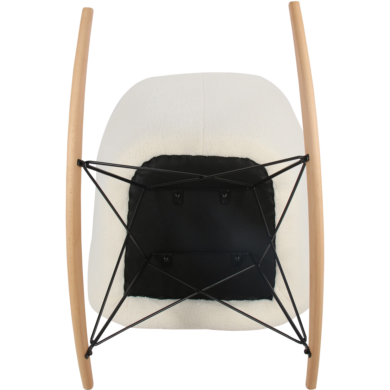 Francis Cream Rocking Chair Image 5