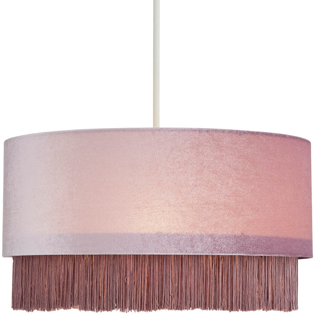 Inlight Lacy Lilac Fringed Easyfit Shade Image 3