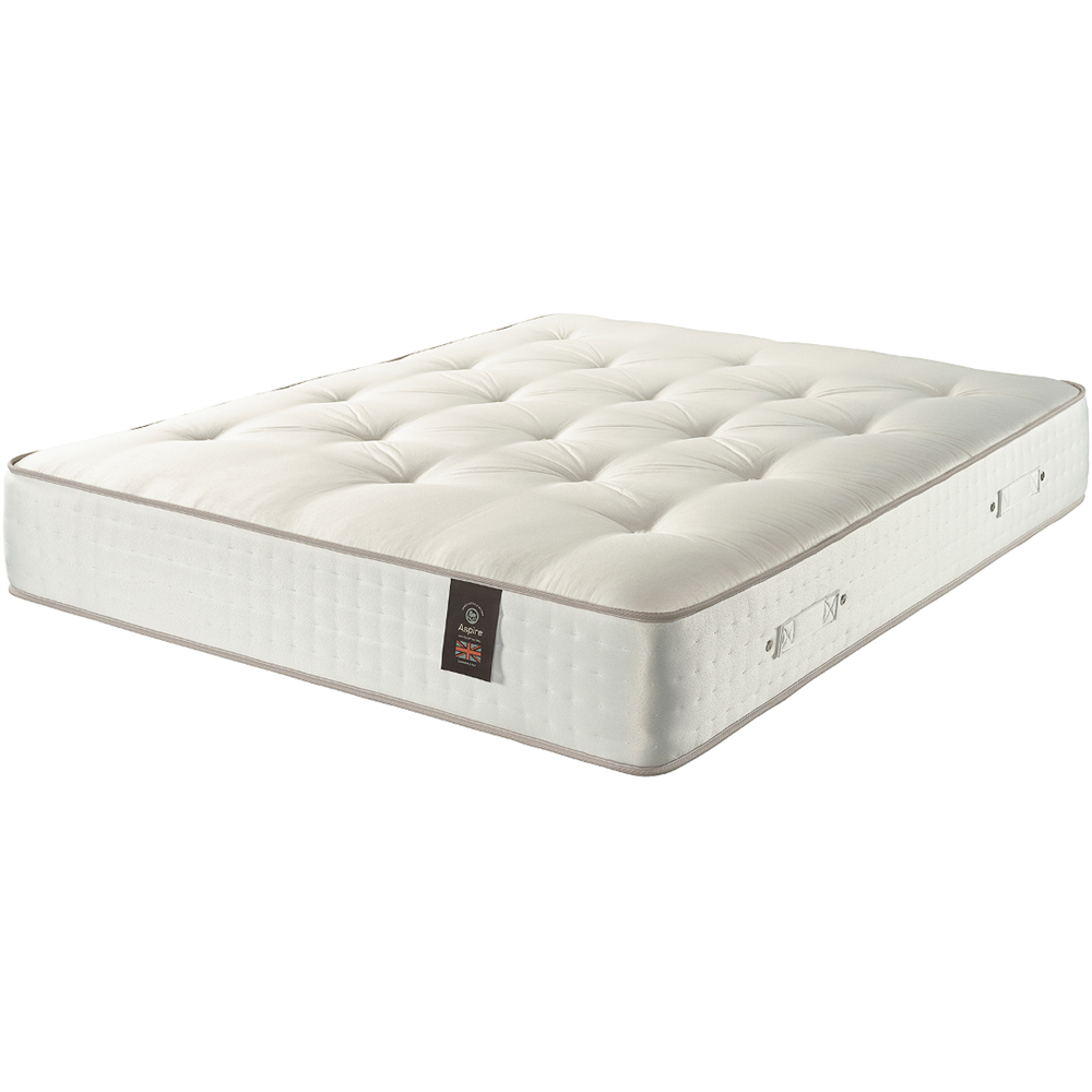 Aspire Small Single Natural Dual Sided Pocket Mattress Image 1