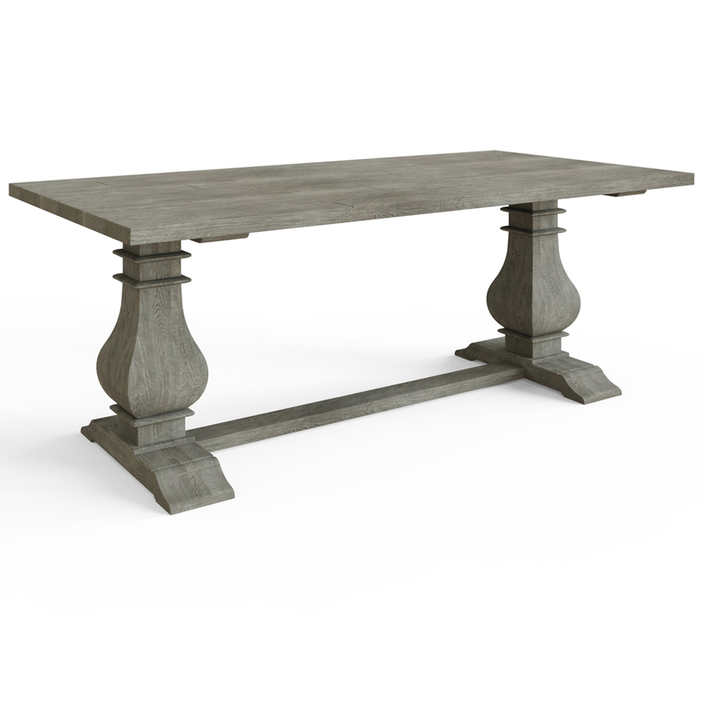 FWStyle Bowood 6 Seater Reclaimed Pine Dining Table Image 2