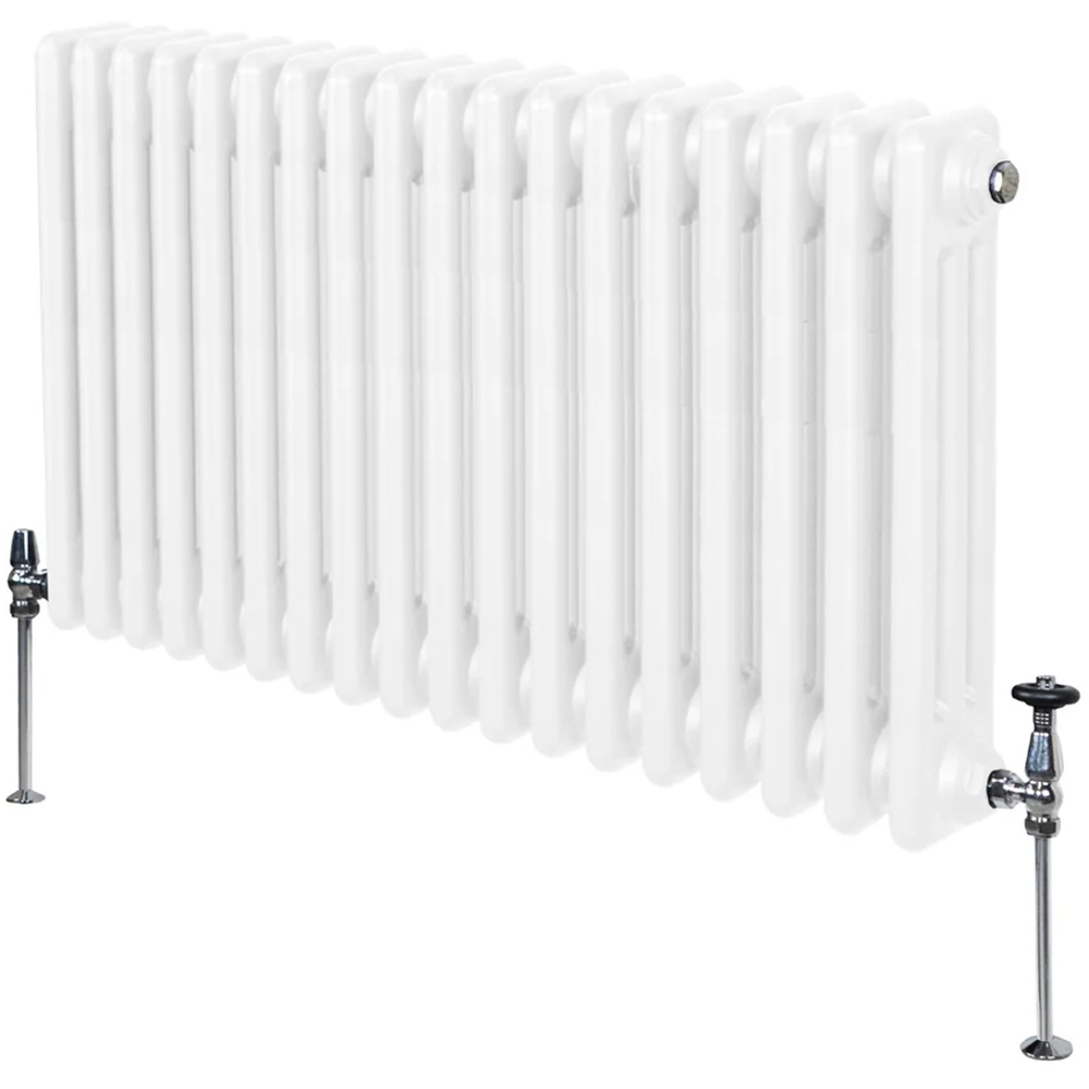 Monster Shop 4311 BTU White Traditional 3 Column Radiator 600 x 832mm Image 3