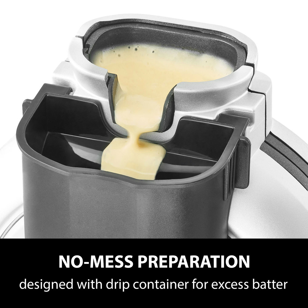 CASO Design WaffleUp 02932 Upright Belgian Waffle Maker 800W Image 4