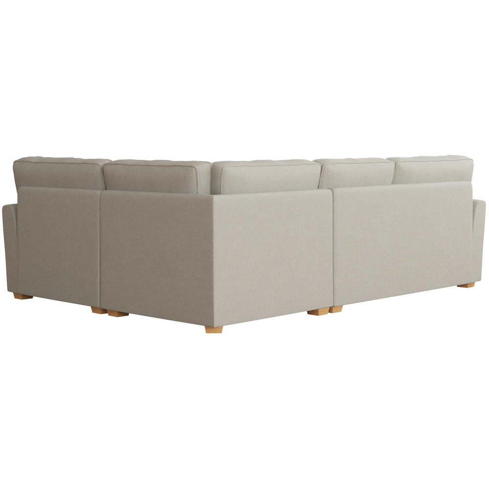 Wendleberry 3 Seater Venice Mink Fixed Back Right Hand Corner Sofa Image 4