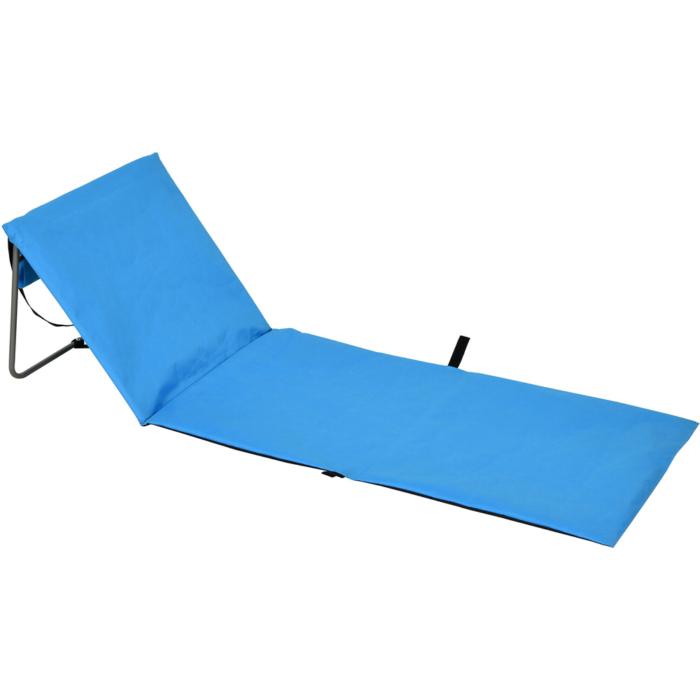 Active Sport Beach Lounger Blue Image 2