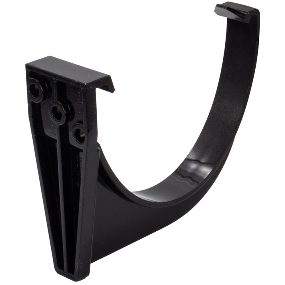FloPlast Deepflow Hi-Cap Gutter Fascia Bracket Black 115 x 75mm Image 3