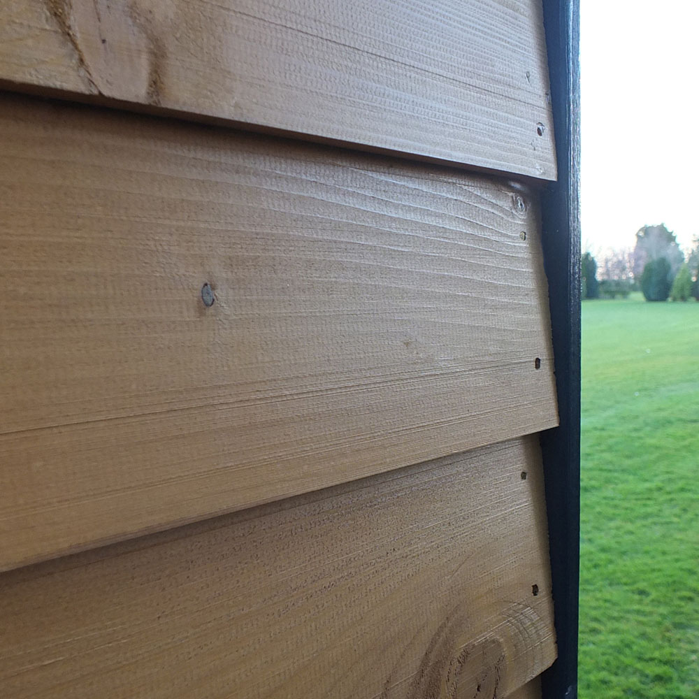 Shire 10 x 10ft Double Door Superlap Apex Garden Studio Image 5