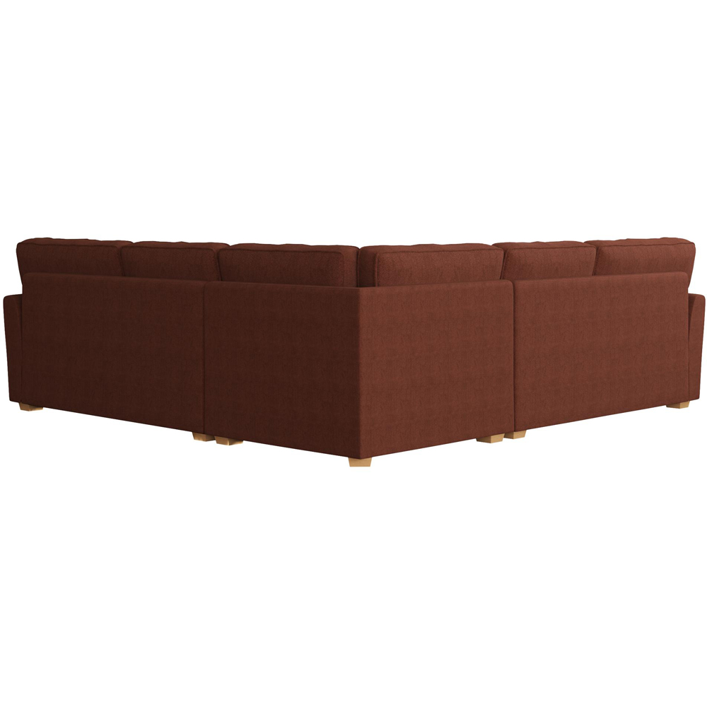 Wendleberry 4 Seater Venice Brick Fixed Back Corner Sofa Image 4