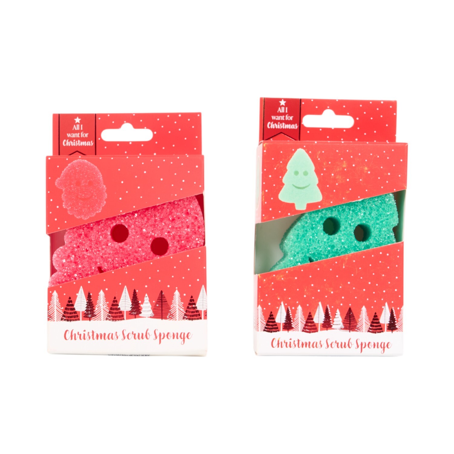 Christmas Scrub Sponge Image 2