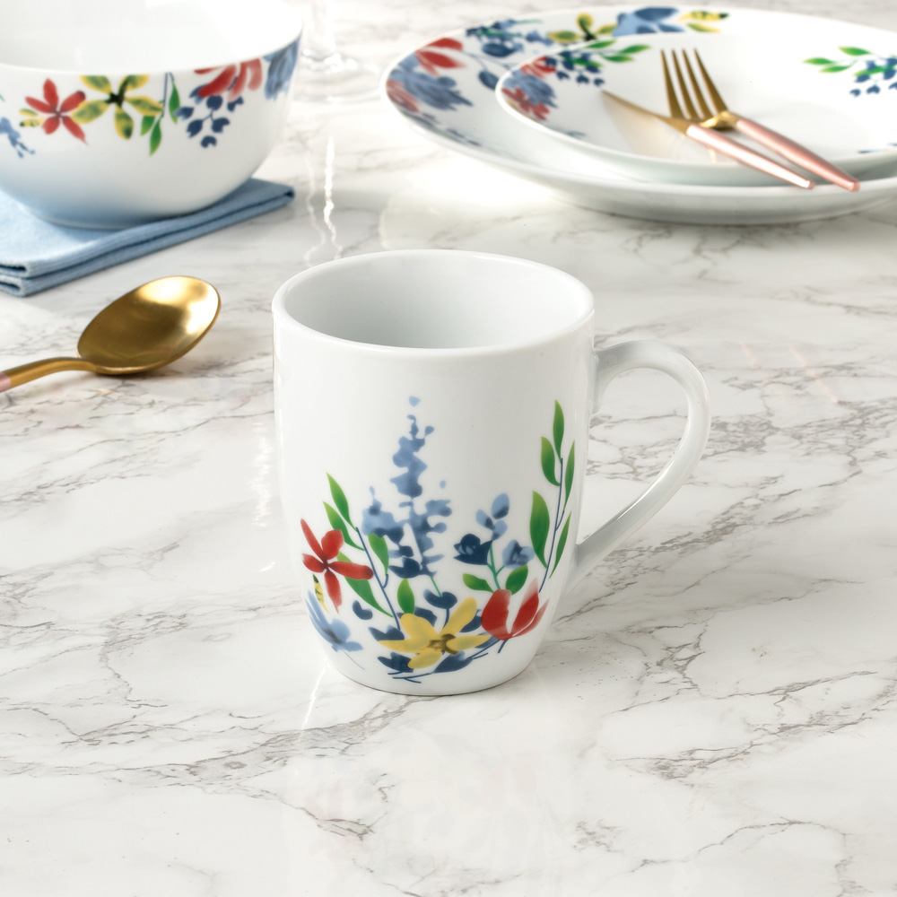 Waterside Watercolour Floral 16 Piece Dinner Set Image 5