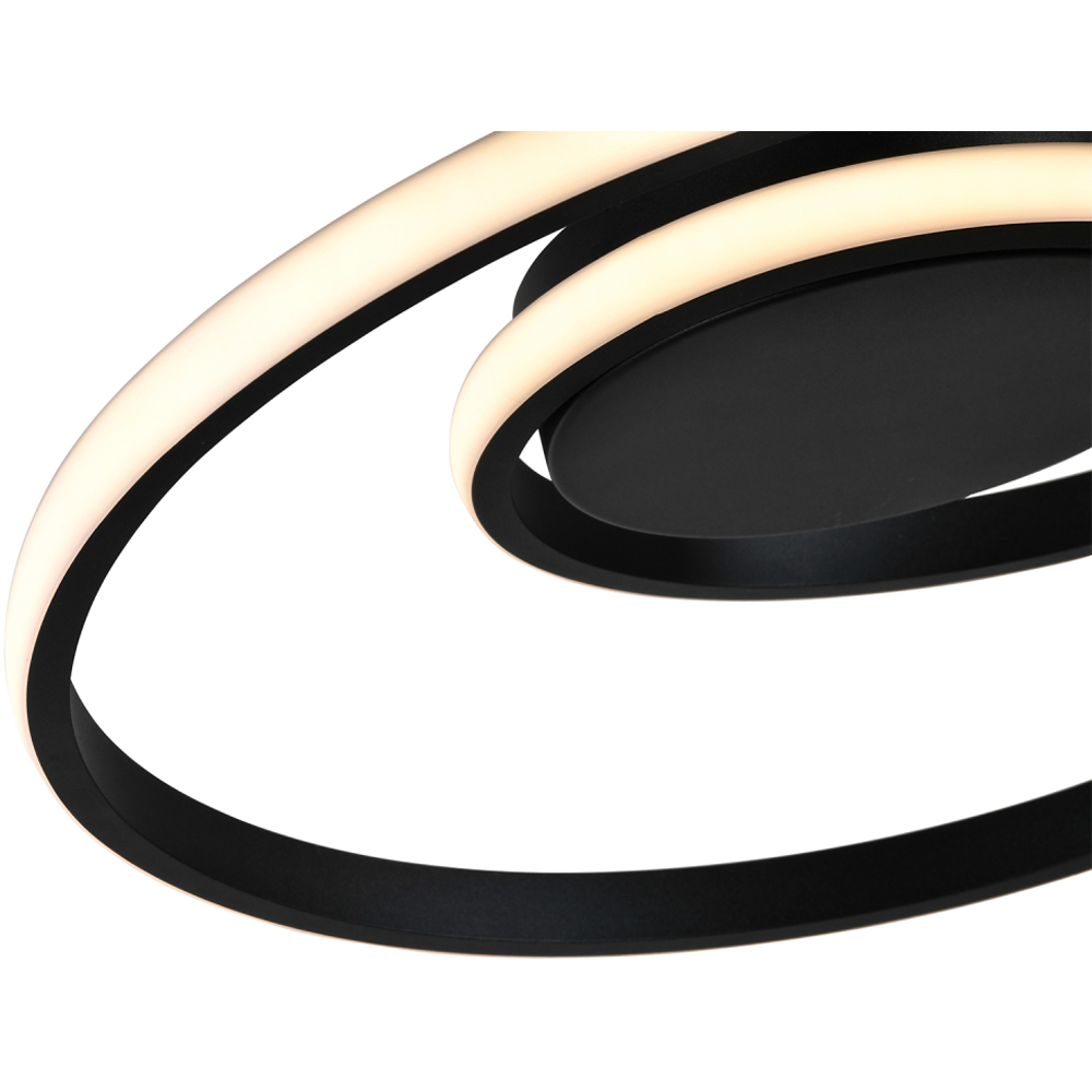 Happy Homewares Single Loop Strip Flush LED Powered Ceiling Light Fitting Image 5