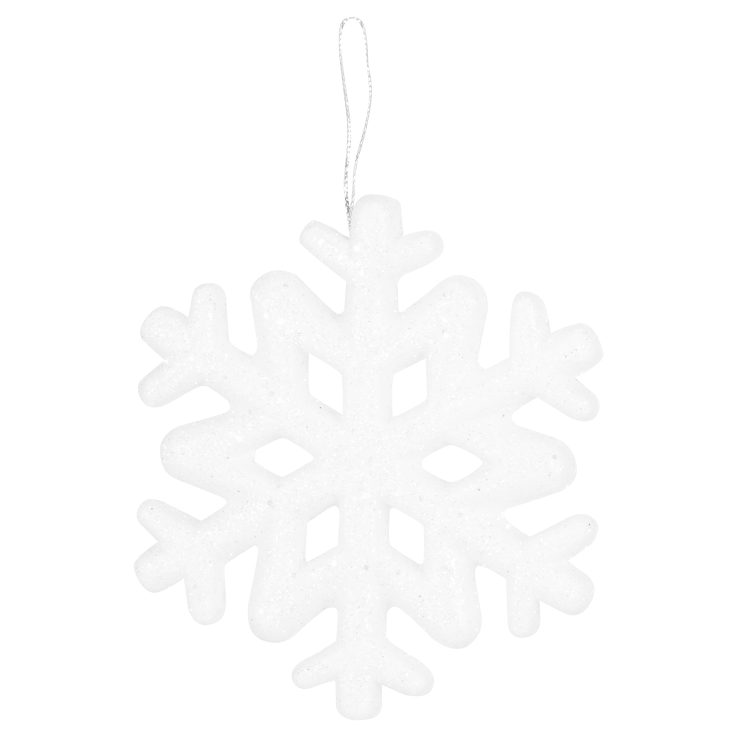 Frosted Fairytale Hanging Snowflakes 6 Pack Image 2