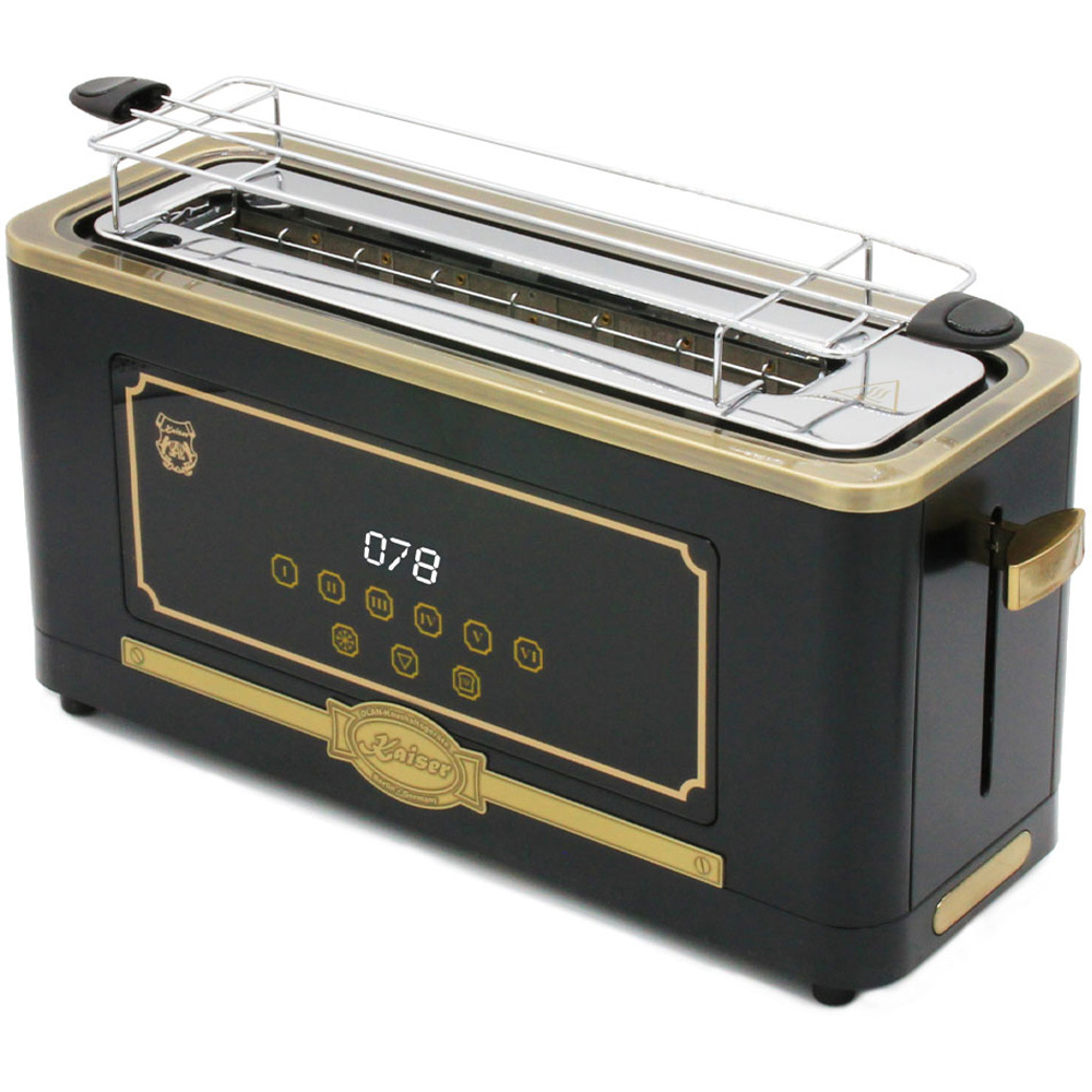 Kaiser Empire Vintage Black Electric Toaster Image 4