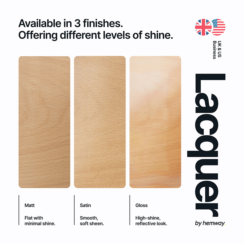 Hemway Clear Matt Protective Lacquer Varnish 1L Image 3