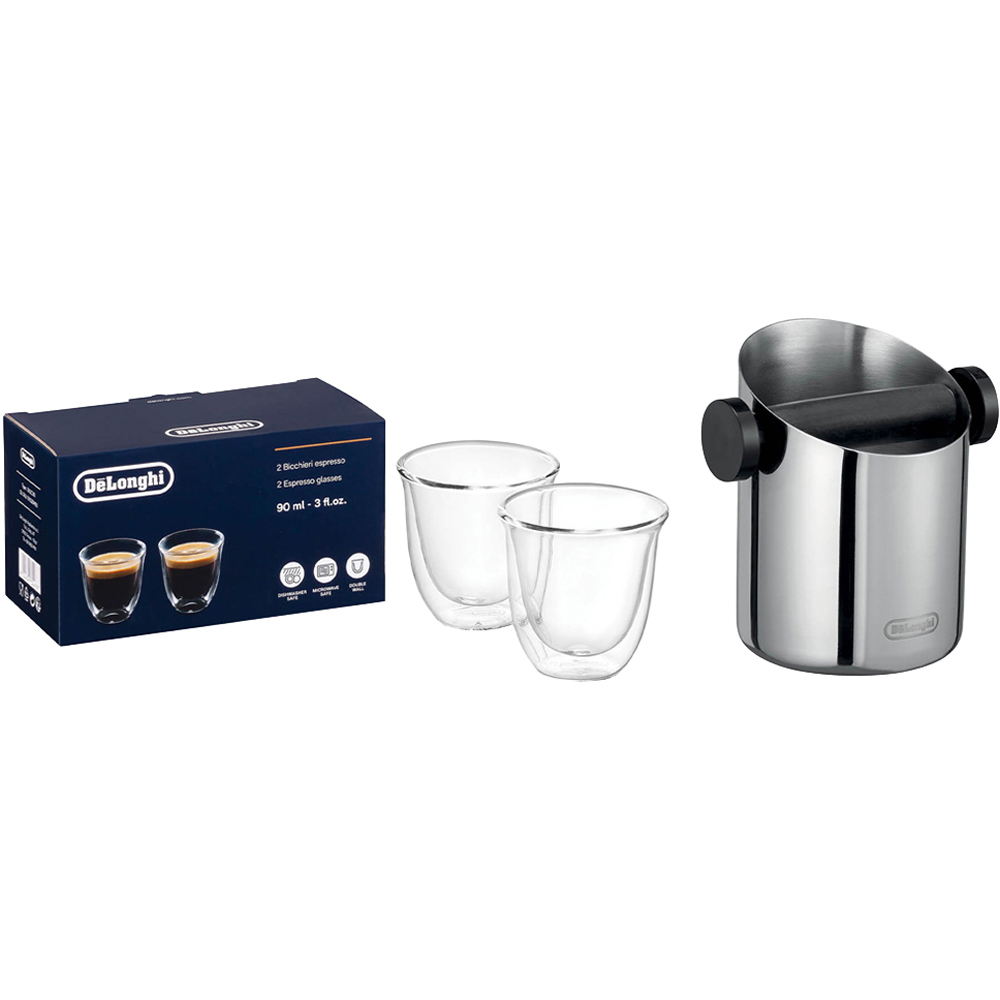 De'Longhi Stilosa Black Manual Espresso Coffee Machine Barista Set Image 3
