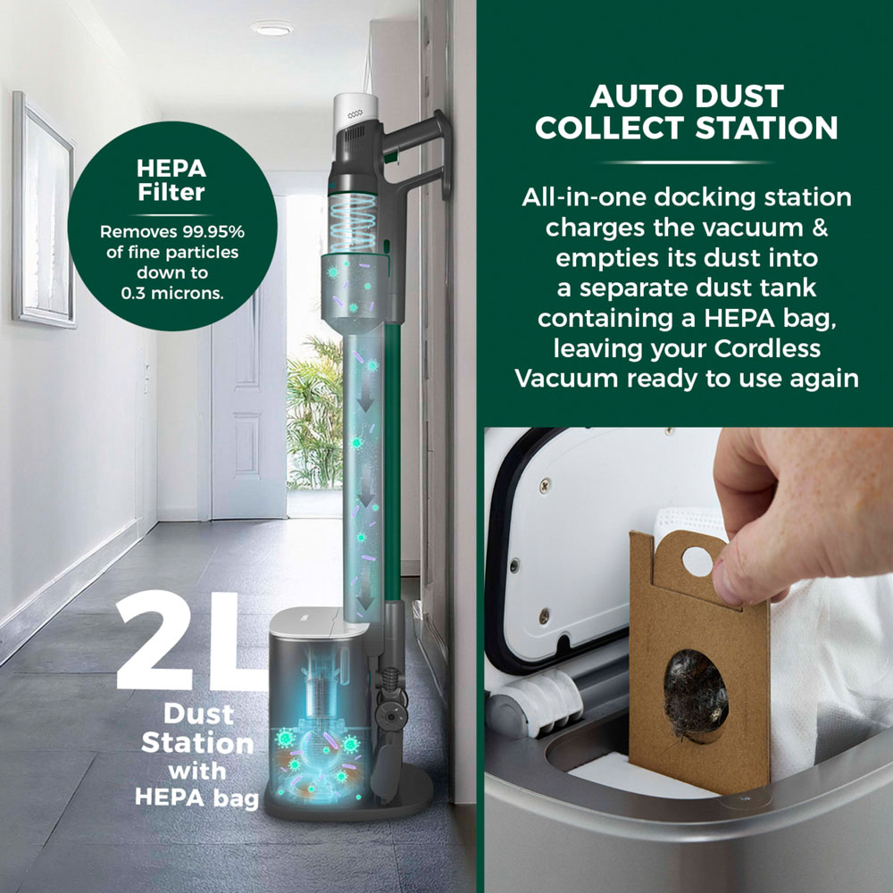 Tower VL220 Cyclone Dust Master Vacuum Station 25.9V Image 5