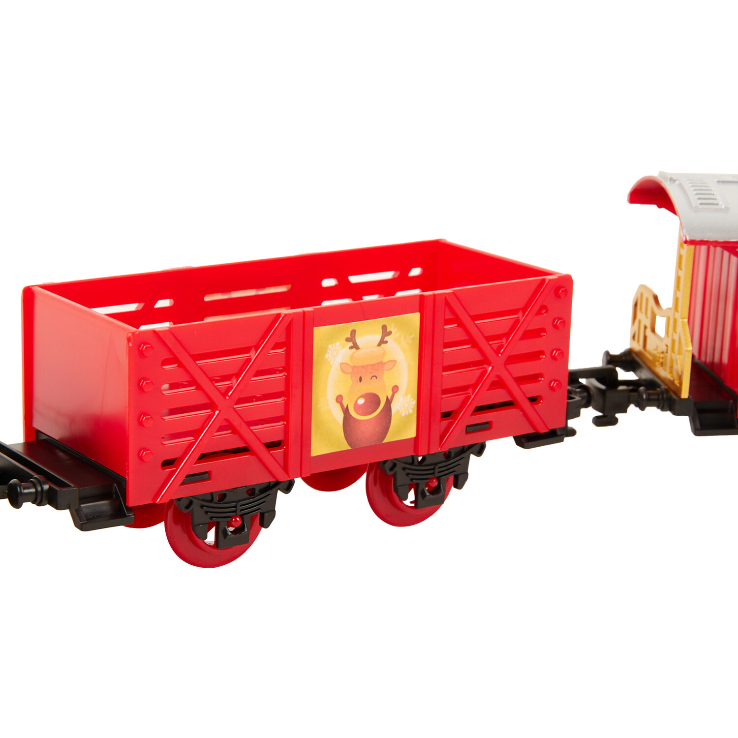 14 Piece Musical Christmas Train Set Image 4