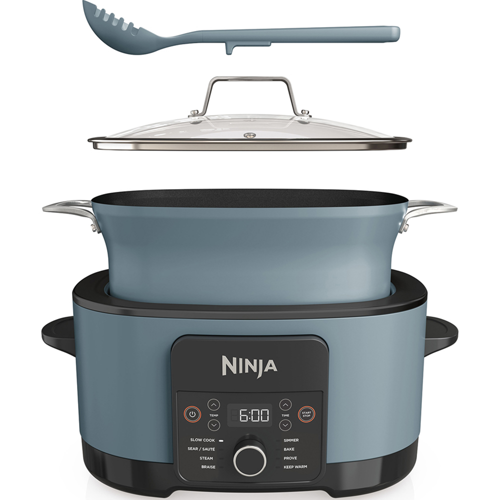 Ninja Foodi MC1001UK 8 in 1 Sea Salt Grey Possible Cooker 8L Slow Cooker Image 3