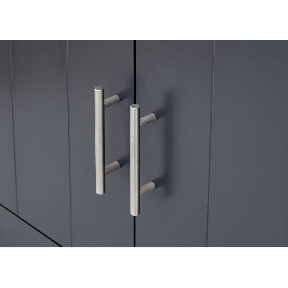 GFW Kendal 3 Door 2 Drawer Slate Blue Large Sideboard Image 7