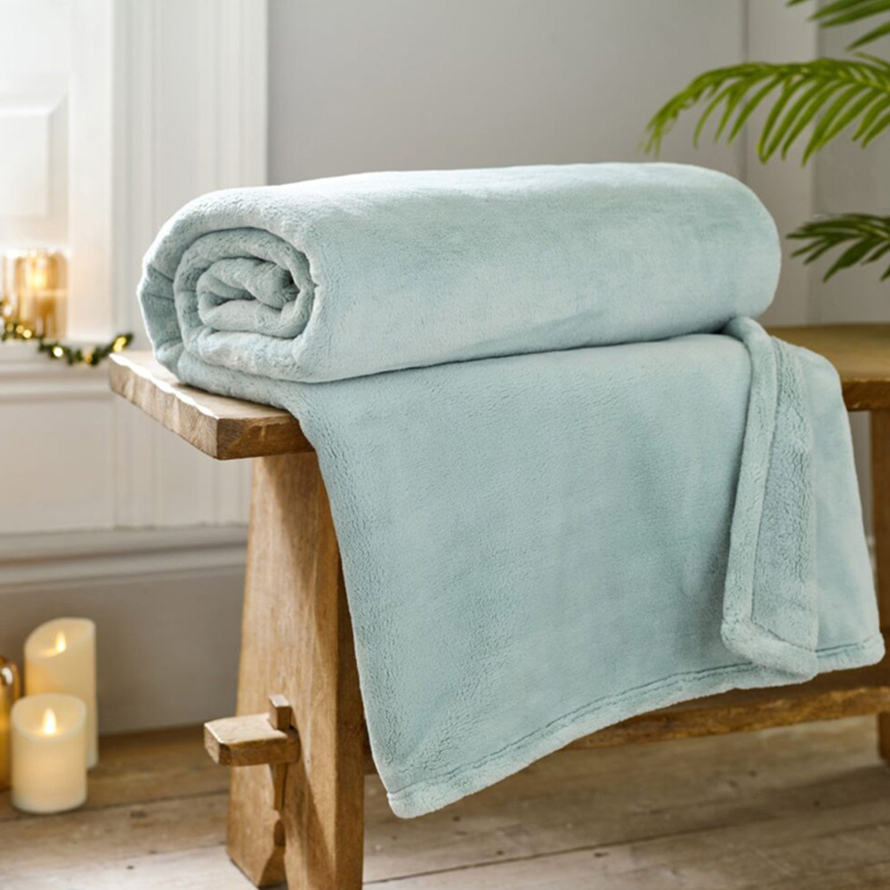 Deyongs Coco Touch Sky Throw 140 x 180cm Image 2
