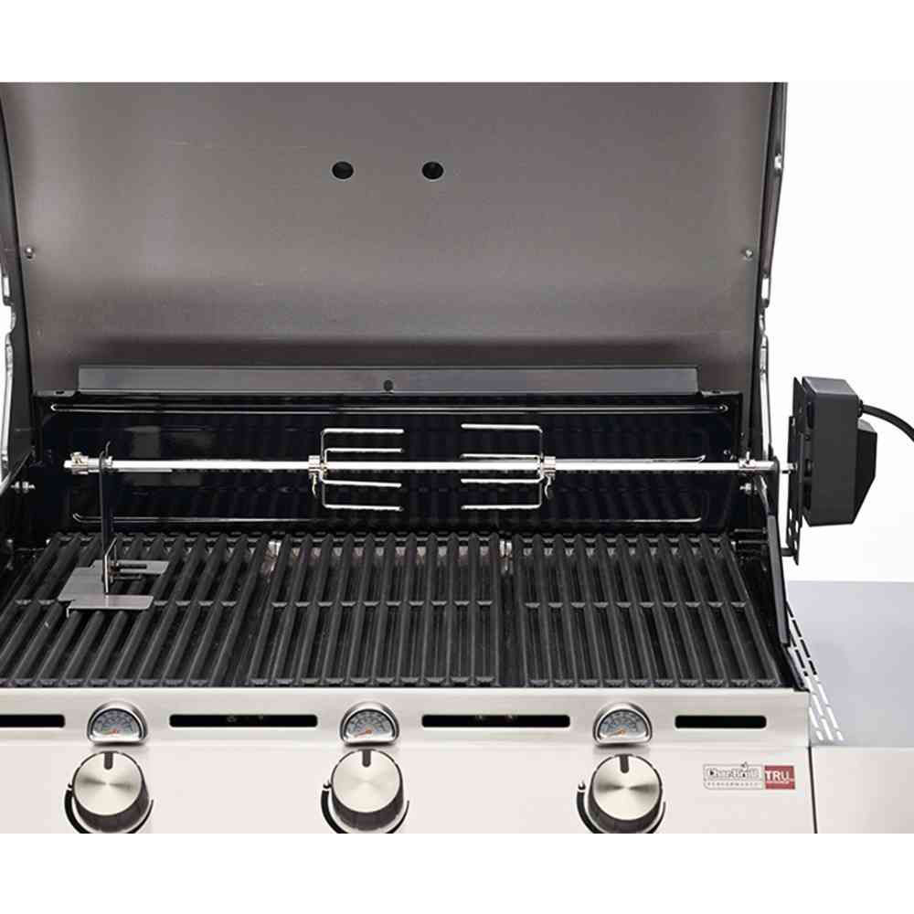 Char-Broil Stainless Steel Universal Electric Rotisserie Set Image 4