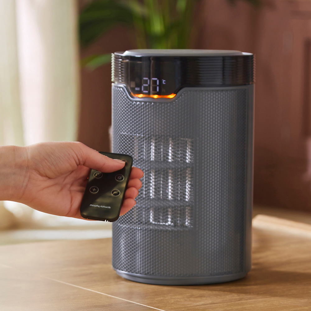 Morphy Richards Grey Ceramic Fan Heater 1500W Image 7