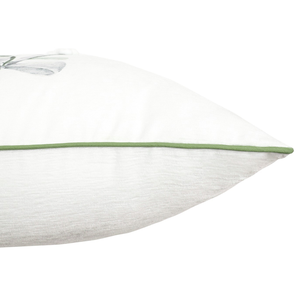 Under The Mistletoe Bow Cushion - White Image 3