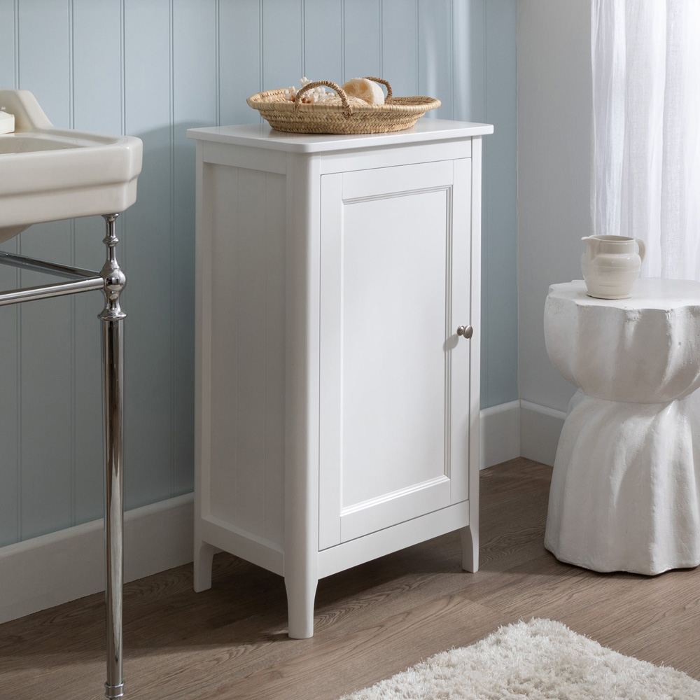 Noa and Nani Lillestrom White Single Door Bathroom Cabinet Image 6