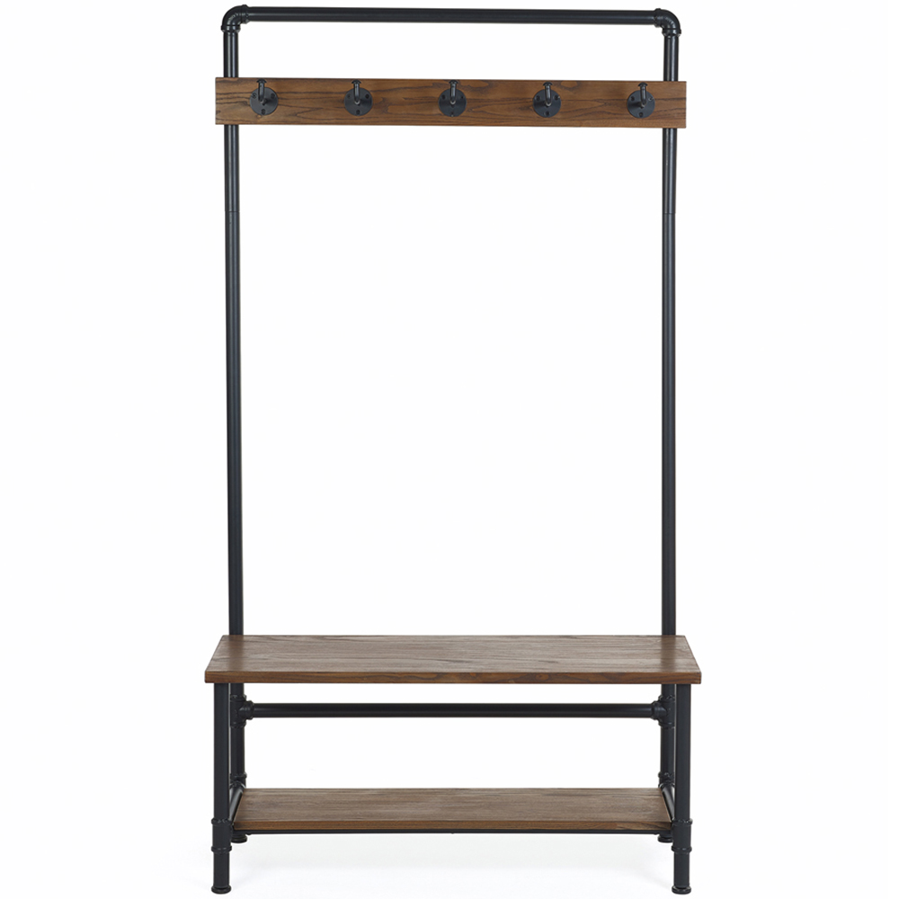 Julian Bowen Boston Hallway Stand with Bench Image 4